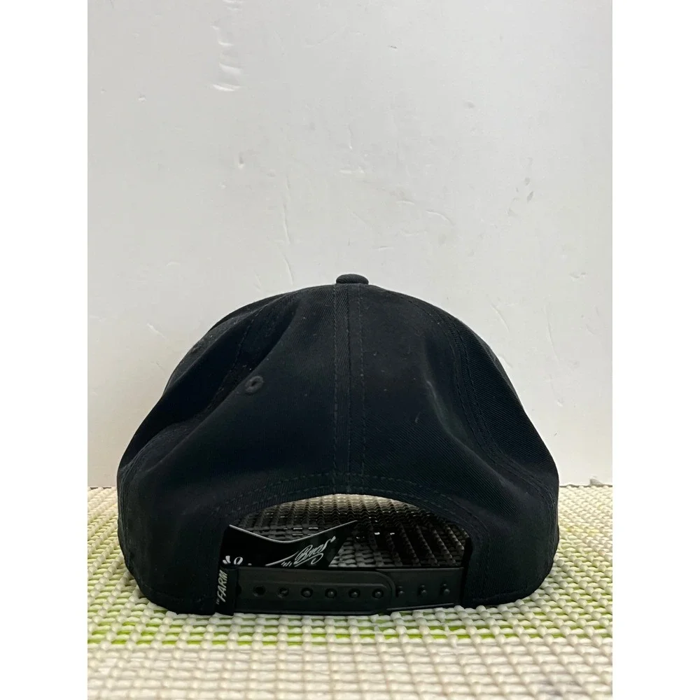 Goorin Bros Wise A$$ Owl 100 Black Trucker Hat Snapback 101-1257 MSRP $45 NEW